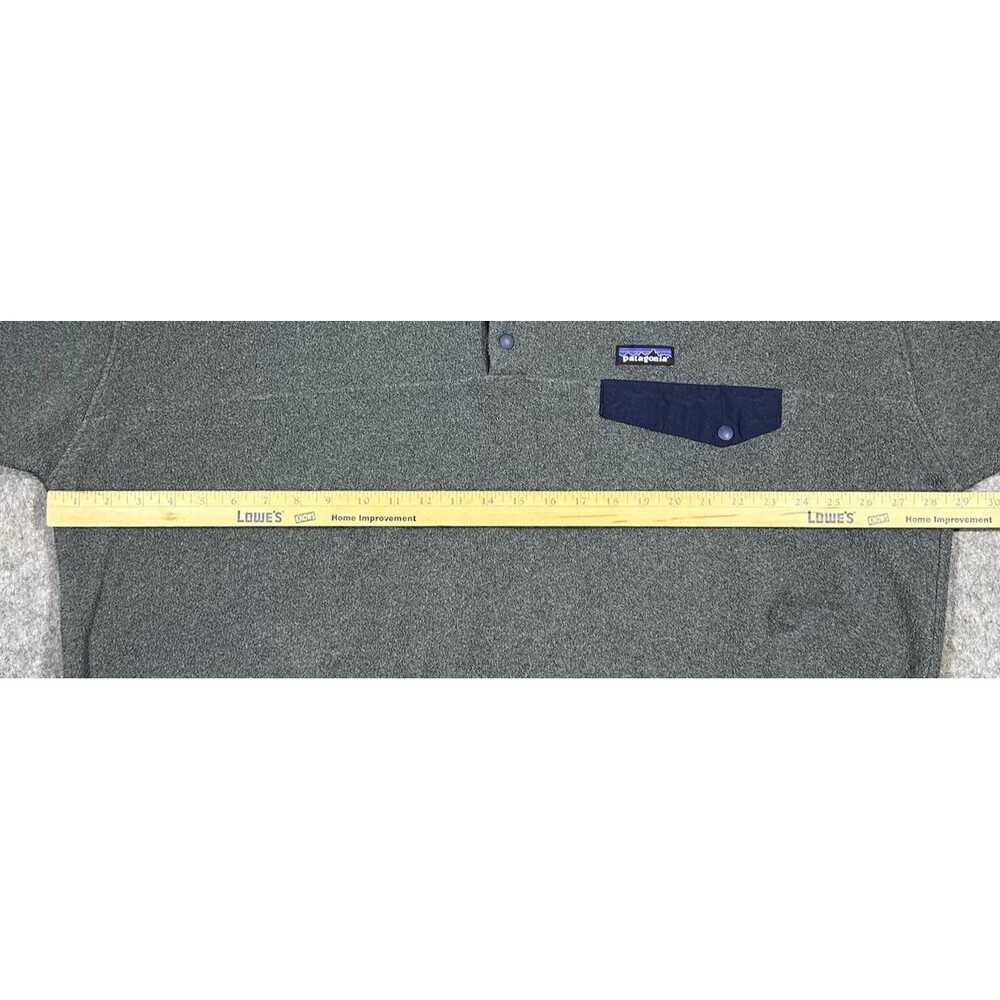 Patagonia Synchilla Snap T Fleece Pullover Men’s XXL Gray Outdoors 25580 READ - Picture 7 of 8